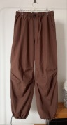 ZARA spodnie spadochronowe szerokie nogawki M