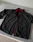 Czarna męska kurtka przejściowa/wiatrówka softshell Old Star rozmiar 7XL
