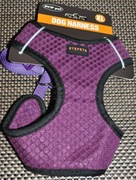 NOWE - Szelki i SMYCZ dla psa/ kota -XL -fioletowe