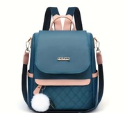 Antykradzieżowy Nowy plecak damski. Przegródki. Plecako-torebka