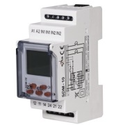 Sterownik dzwonka szkolnego 230V LCD SDM-10 EXTA Zamel
