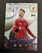 Match Attax 2025/26 ALEXIS MAC ALLISTER nr.PL1 PLATINUM PULL