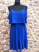 Sukienka niebieska chabrowa biust 90