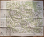 Mapa wojskowa poligonowa (Hohenfels)