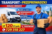 Transport i przeprowadzki – bus do 3,5 t | Kielce i okolice.