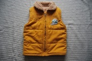 Ciepła kamizelka bezrękawnik 12-18 miesięcy 80-86 cm