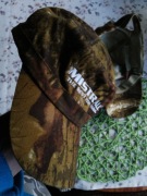 Czapka z daszkiem i latarką Mistrall kamuflaż wędkarska outdoor survival