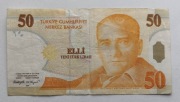 Turcja, 50 lira 2005 roku 