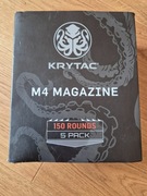 Zestaw 5 magazynków 150 kulek Krytac do replik M4/M16