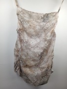 Bluzka Next 42 XL snake print na ramiączkach lekka letnia top zwiewny