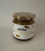 Kremowany miód z pyłkiem i pierzgą 