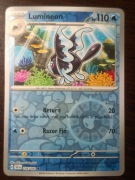 REVERSE HOLO Lumineon 036/142 Karta POKEMON TCG S&V Stellar Crown