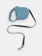 SINSAY smycz dla psa automatyczna flexi 5m długa niebieska błękitna NOWA