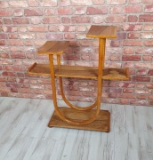 Odnowiony przedwojenny kwietnik podłogowy art deco, Thonet, 1920s