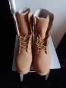 Wysokie buty koloru brązowego firmy YourTurn rozm44