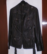 Elegancka kurtka skórzana MADELEINE 100% lamb leather  rozm. M/L
