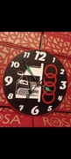 Zegar ścienny z logo Audi a3 S3 rs3 8p FLUO