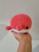 Wieloryb na szydełku,przytulanka,pluszak 