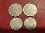 2 x 500 marek,2 x 200 marek  z 1923  A
