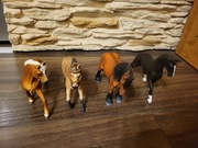 ZESTAW KONI FIRMY schleich  4 SZTUKI NR2
