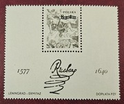 Blok 100 Fi 2354** czarnodruk /ND/ 400 rocznica urodzin P. P. Rubensa.