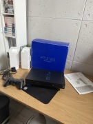 Ps2 FAT pierwsze wydanie niebieskie pudełko zadbane komplet wytloczki