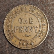 One Penny Australia 1924