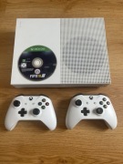 Xbox One S 500GB + 2 Pady + FIFA 18 | Biały | Sprawny