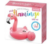 Flaming INTEX duży materac na wode, wyspa, ponton. basen morze jezioro