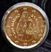 SAN MARINO  2009 20 CENTÓW UNC !!!!!!!!!!