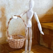 Koszyczek wielkanocny mini 10 cm