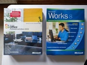 Oprogramowanie WORKS 8 plus uaktualnienie Office 2003