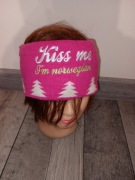 Opaska na głowę damska Moods of Norway 100% wełna merino one size