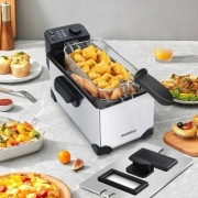 FRYTKOWNICA OLEJOWA STALOWA 3L 2200W AIGOSTAR