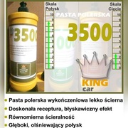 Pasta polerska King car lekko ścierna 1L