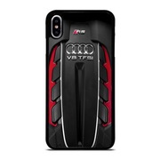Audi RS silikonowe etui V8 silnik Audi RS iPhone Xs MAX