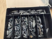 Mix ciężarków  z pudełkiem 