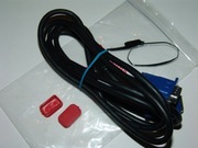 Kabel sygnałowy VGA SAMSUNG D-SUB DB15M-DB15M do monitora czarny 1,5 m