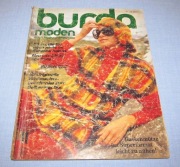 Burda Moden 11/1972 + wykroje Vintage Moda szycie krawiectwo