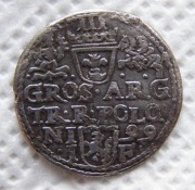 Trojak 1596 r. 1599 r.Zygmunt III.Waza Olkusz