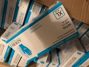 Rękawiczki nitryl  za 100sztuk rozmiary M L XL