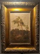 Stary obraz  - Spacer - Bronisław Popławski 1894
