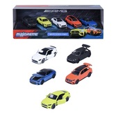 Majorette zestaw MERCEDES AMG 5 pojazdów osobowych giftpack