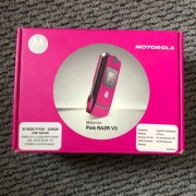 Motorola V3 Pink Różowa, pudełko, instrukcje, sprawna