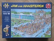 NOWE Puzzle 1000 el. HAASTEREN Na basenie!