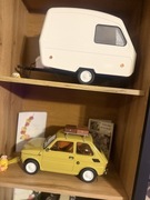 Deagostini Fiat 126p + Przyczepa Skala 1:8