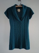 Morska dzianinowa tunika Pink Rose M/L