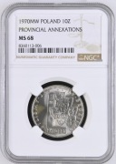 10 zł - 1970 - Byliśmy-Jesteśmy-Będziemy - NGC MS68