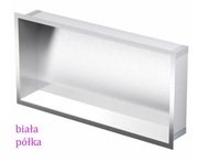 MCJ Półka wnękowa do łazienki stal nierdzewna 60x30 cm CFSPWN 600/10