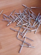 Nity aluminiowe 4.8 100 sztuk 